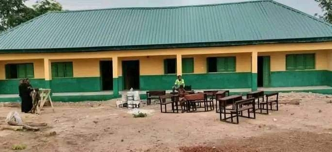 Contruction of 3 Classrooms at Kawo