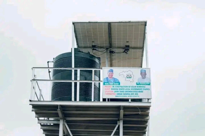 RECONSTRUCTION OF SOLAR-POWERED BOREHOLE AT LAYIN YAN TANKI, UNGUWAN DOSA