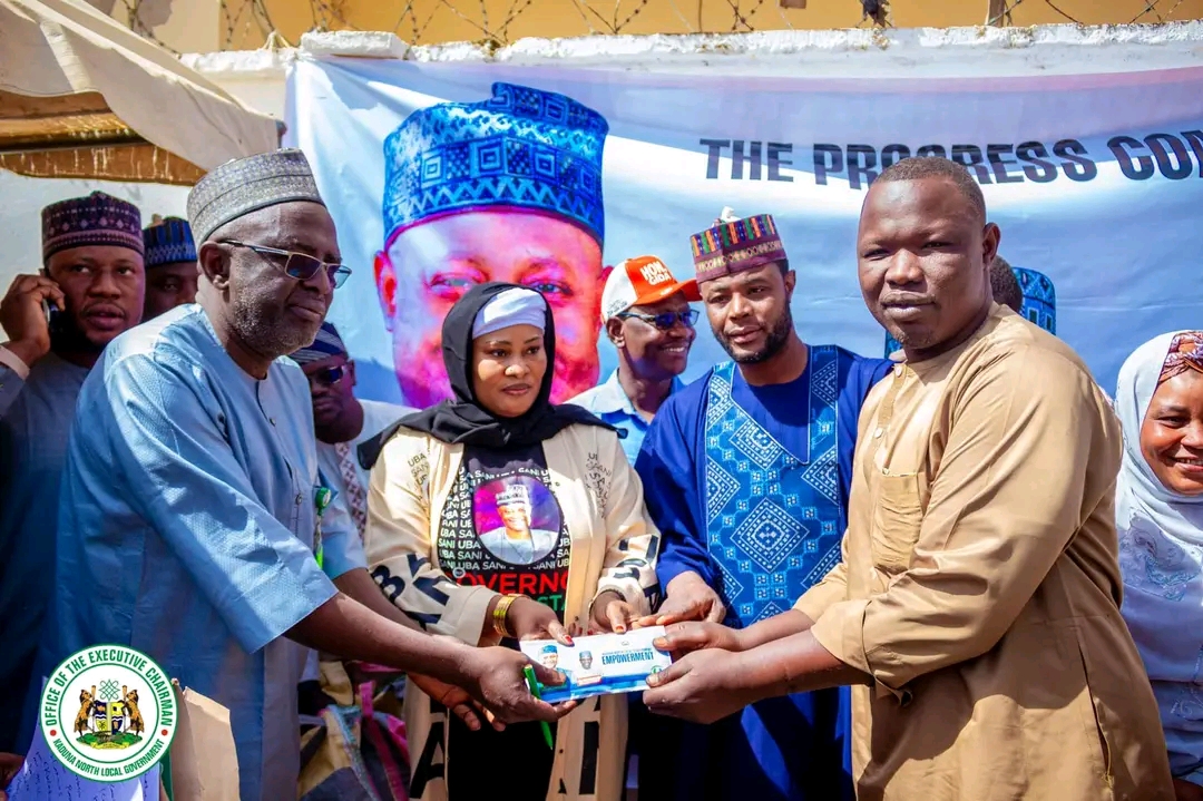 KADUNA NORTH LGA EMPOWERS 200 YOUTHS AND SUPPORTS VULNERABLE WOMEN WITH ESSENTIAL RELIEF ITEMS