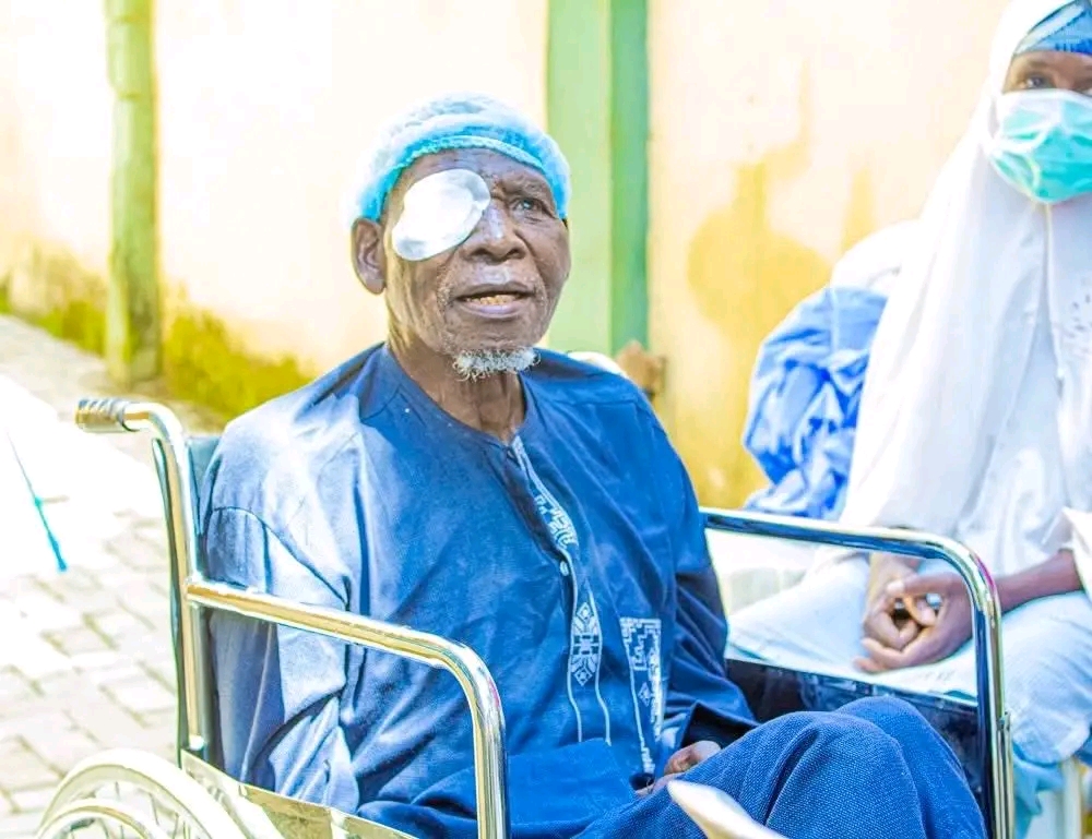 KDNLG, MUSLIM WORLD LEAGUE LAUNCH FREE EYE SURGICAL OUTREACH AT AL-SHIFA HOSPITAL