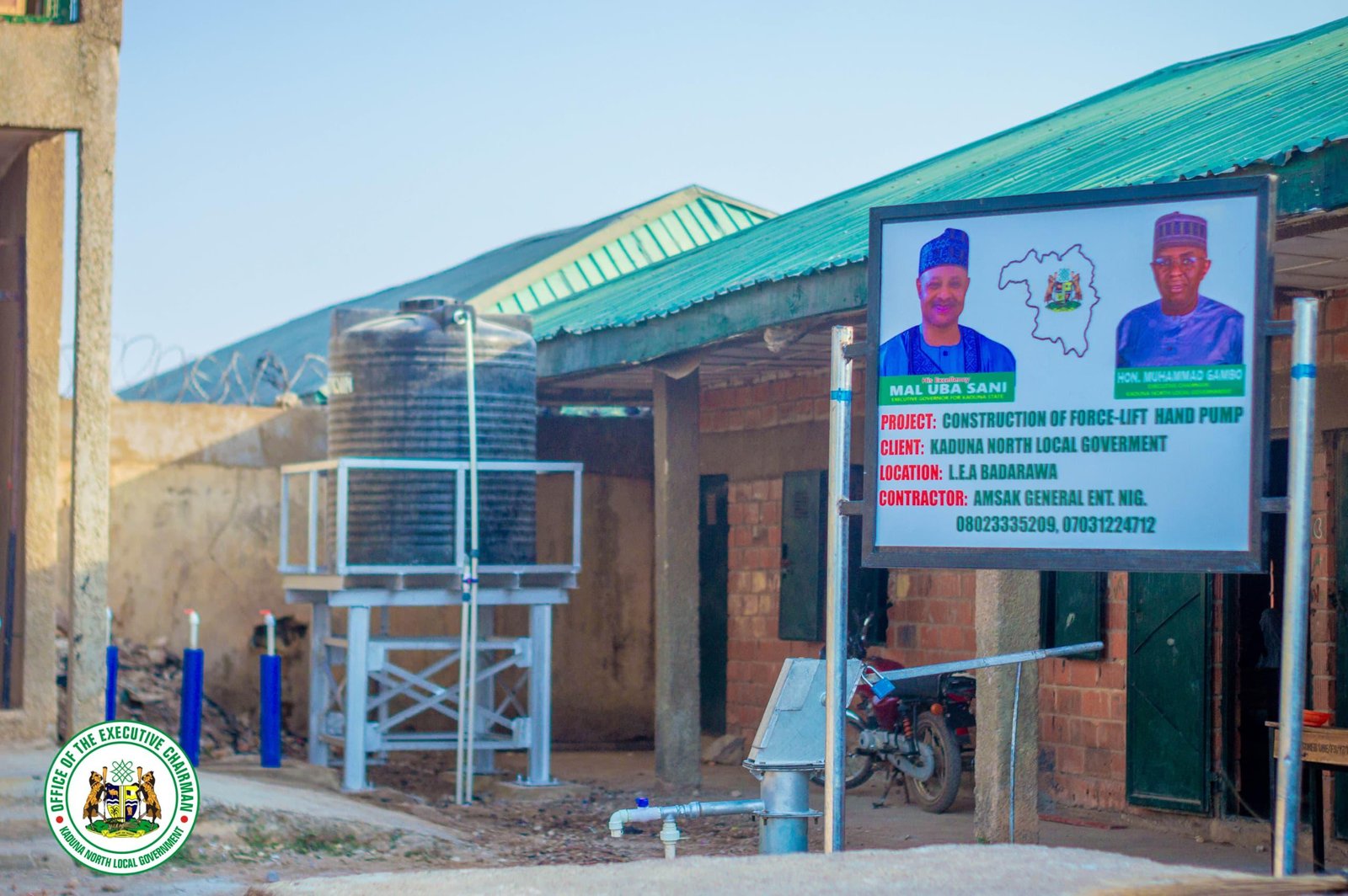 CONSTRUCTION OF FORCE-LIFT HAND PUMP BOREHOLE AT LEA BADARAWA