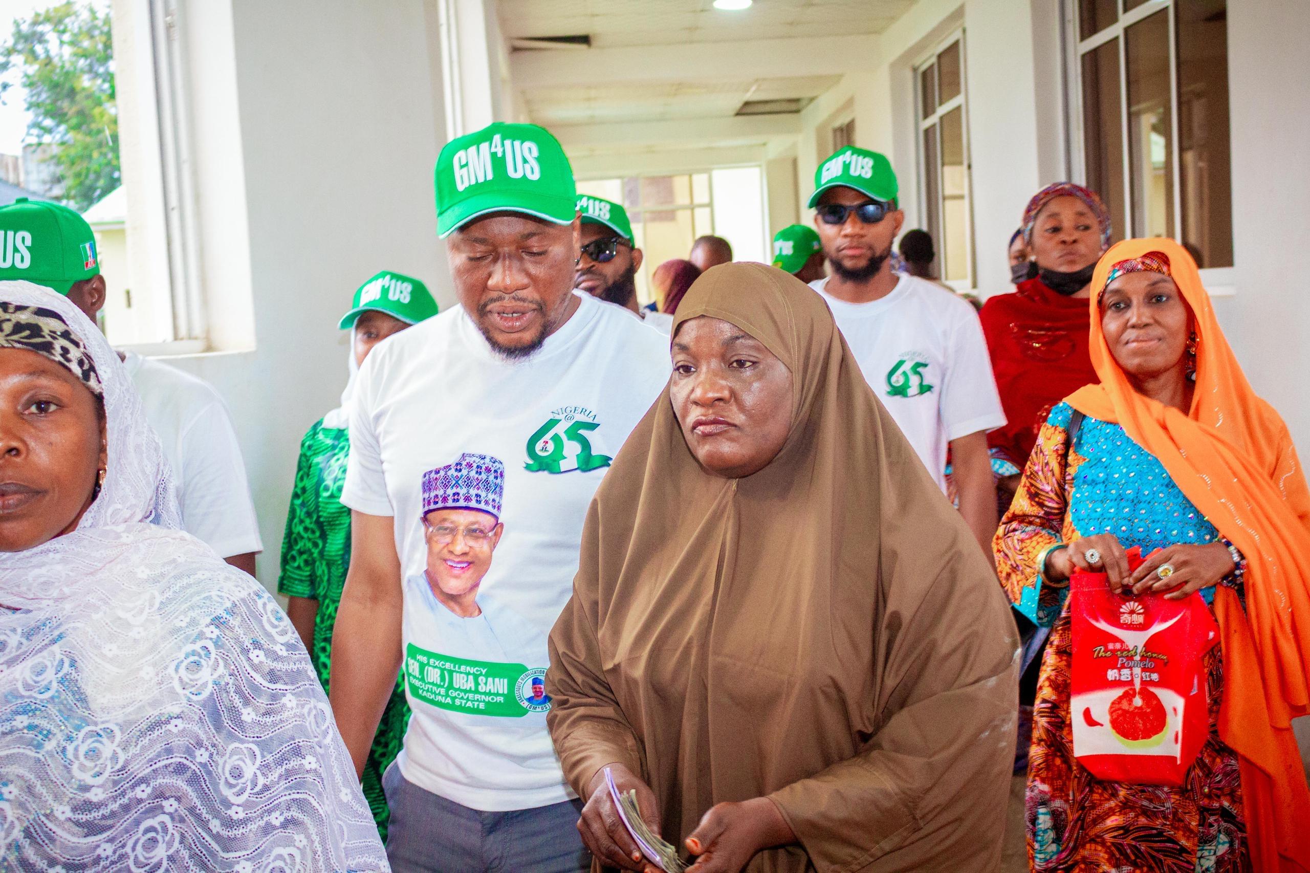MONETARY DONATIONS TO PATIENTS AT BARAU DIKKO HOSPITAL IN CELEBRATION OF INDEPENDENCE DAY